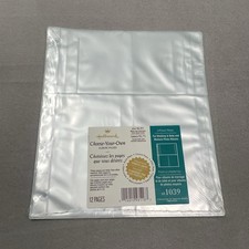 Hallmark Stories AR1039 Refill 4x6" Photo Album 3 Pocket Pages Medium Albums New