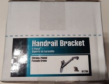 ULTRA Hardware Caja de 30 SOPORTE BARANDILLA 61734 cromado 139750 Barandilla Nuevo en caja