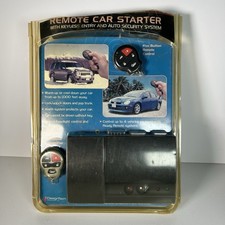 Design Tech Deluxe Remote Car Starter With Keyless Entry Auto Security System