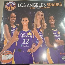 Los Angeles Sparks WNBA 2026 Wall Calendar