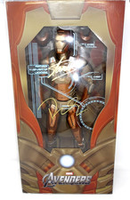 NECA Marvel Avengers: Iron Man (Gold) 1/4 Scale Figure (Signed: Stan Lee & RDJ)