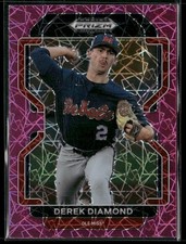 Derek Diamond 2022 Panini Prizm Draft Picks Ole Miss Rebels