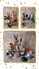 PLAYMOBIL Medieval Knights  Vintage Lot w/ Weapons, Armor & Accessories