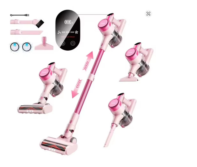 Aspirateur sans fil Homeika nettoyage sol et poils d'animaux 48 min