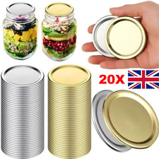20* 70/86mm Replacement Seal Lids Fit For Kilner Mason Ball Jars for Canning