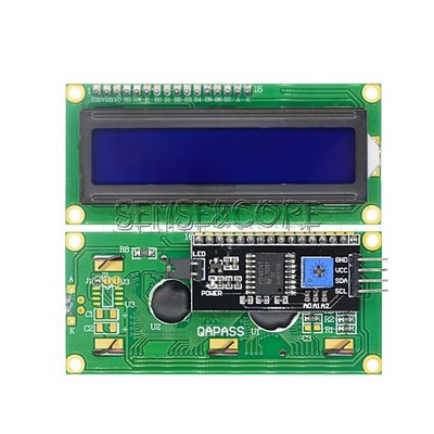 IIC/I2C Serial Interface 1602 16X2 Character LCD Module Display Blue