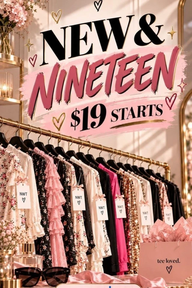 NEW & NINETEEN ✨ Fresh Stock