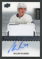 2016/17 Premier William Nylander Rookie Patch Auto /199