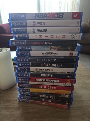 Lot Of 18 PS4 Games 