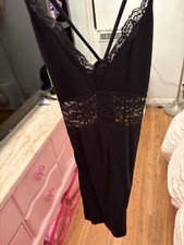 Express Little Black Dress Lace Insert