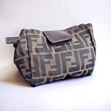 Fendi Zucca Pouch Accessories Purse Authentic From Japan
