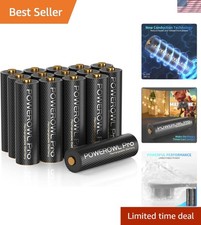 Eco-Friendly Goldtop NiMH 16-Pack AA Batteries - 2800mAh Perfect for Devices