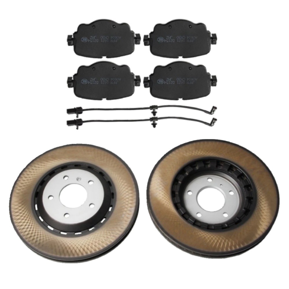 Fits For Bentley Bentayga 2016-2023 New Rear Brake Pads & Rotors 4M0615601N