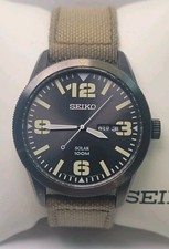 Las mejores ofertas en Seiko Solar Stainless Steel 10ATM