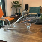 Vintage Blenko Winslow Anderson 21”in JUMBO Fish MCM Vase Bowl Hand Blown Glass