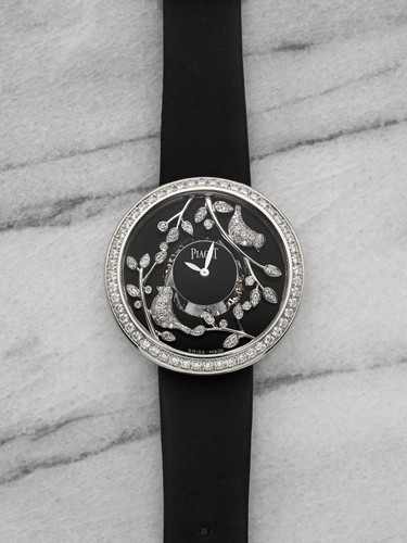 2012 Piaget Limelight Gala G0A36169 White Gold Quartz Diamond Bird 38mm