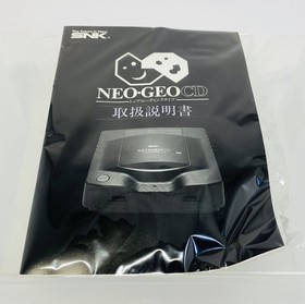 Neo Geo CD System SNK NeoGeo Console Controllers AC AV Box Japan Import CIB