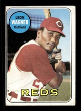 1969 Topps #187 Leon Wagner