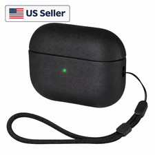 AirPods 3 & 4 Case, Leather Texture Protectiv...