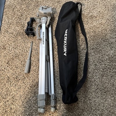 Merkury Innovations Camera Camcorder Tripod w/Carrying Case
