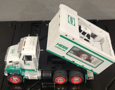 2008 Hess Toy Truck TOY DUMP TRUCK AND FRONT LOADER  USED