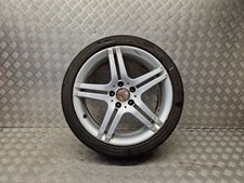 MERCEDES CLC180 18" ALLOY WHEEL AND TYRE 225/40/18 FRONT A2034015502 2008 #1
