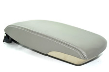  2007-2011 Toyota Camry Gray Center Console Leather Armrest Lid Assembly