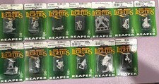 Reaper Miniatures Bulk Lot 13 Unpainted Dark Heaven Legends Figures Lot A 