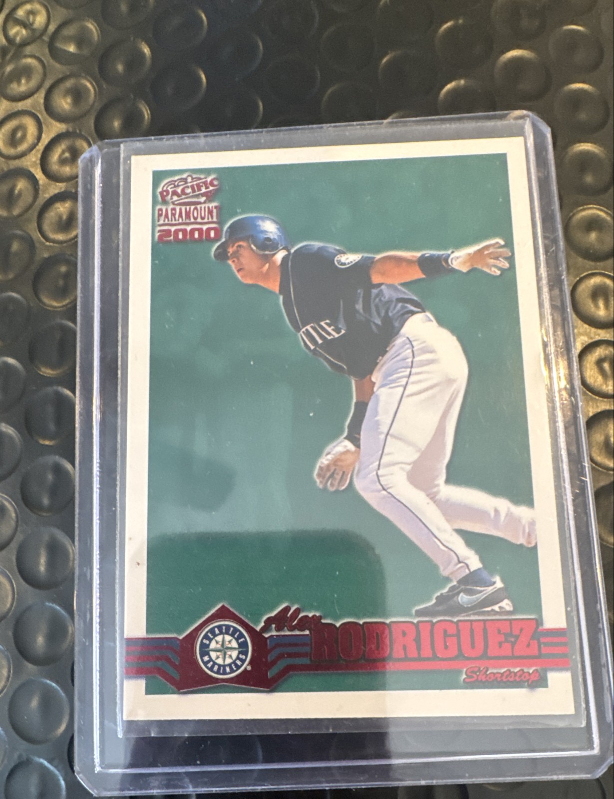 2000 Pacific Paramount - Alex Rodriguez #225 Ruby Seattle Mariners- Yankees ￼