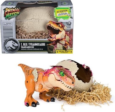 Jurassic World Primal Hatch Interaktives Spielzeug Dinosaurier & Ei