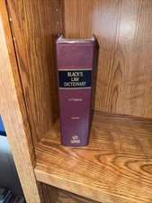 BLACKS LAW DICTIONARY Revised 11th Edition~ 2...
