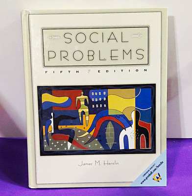 Social Problems 5th Edition HC 2000 James M. Henslin Prentice Hall