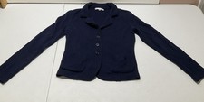 Cabi Blue Blazer Classic Women Jacket Sz Small