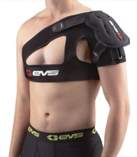 EVS SB04 MX Offroad Shoulder Brace Black