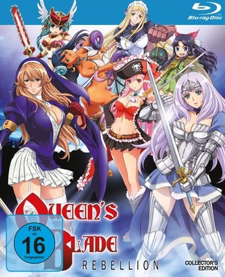 Queen's Blade: Rebellion - 3. Staffel Gesamtausgabe (Blu-... Blu-ray  *NEU*OVP*