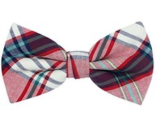 Men's Pre-Tied Bow Tie Adjustable Tuxedo Bowtie for Rose Beige Green Wine Red