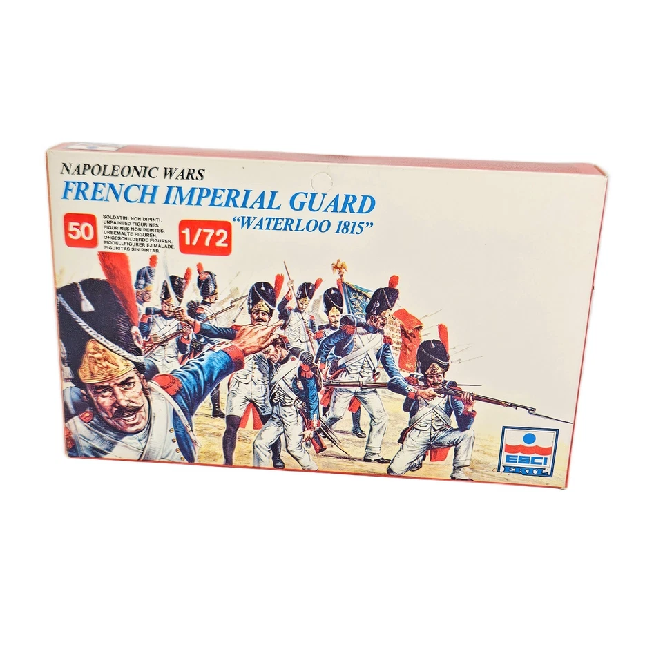 ESCI 1/72 Napoleonic Wars British Infantry #215 Waterloo 1815 50 Figures Boxed - Image 1 of 4