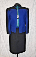 Vintage 80's Women's 2 pc Skirt Suit from West Germany Louis Feraud US 8 Wool