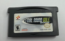 Final Round Golf 2002 Game Boy Advance GBA Clean Tested Authentic OEM