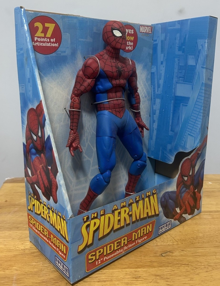 THE AMAZING SPIDER-MAN 12” ACTION FIGURE 27 POINTS OF ARTICULATION