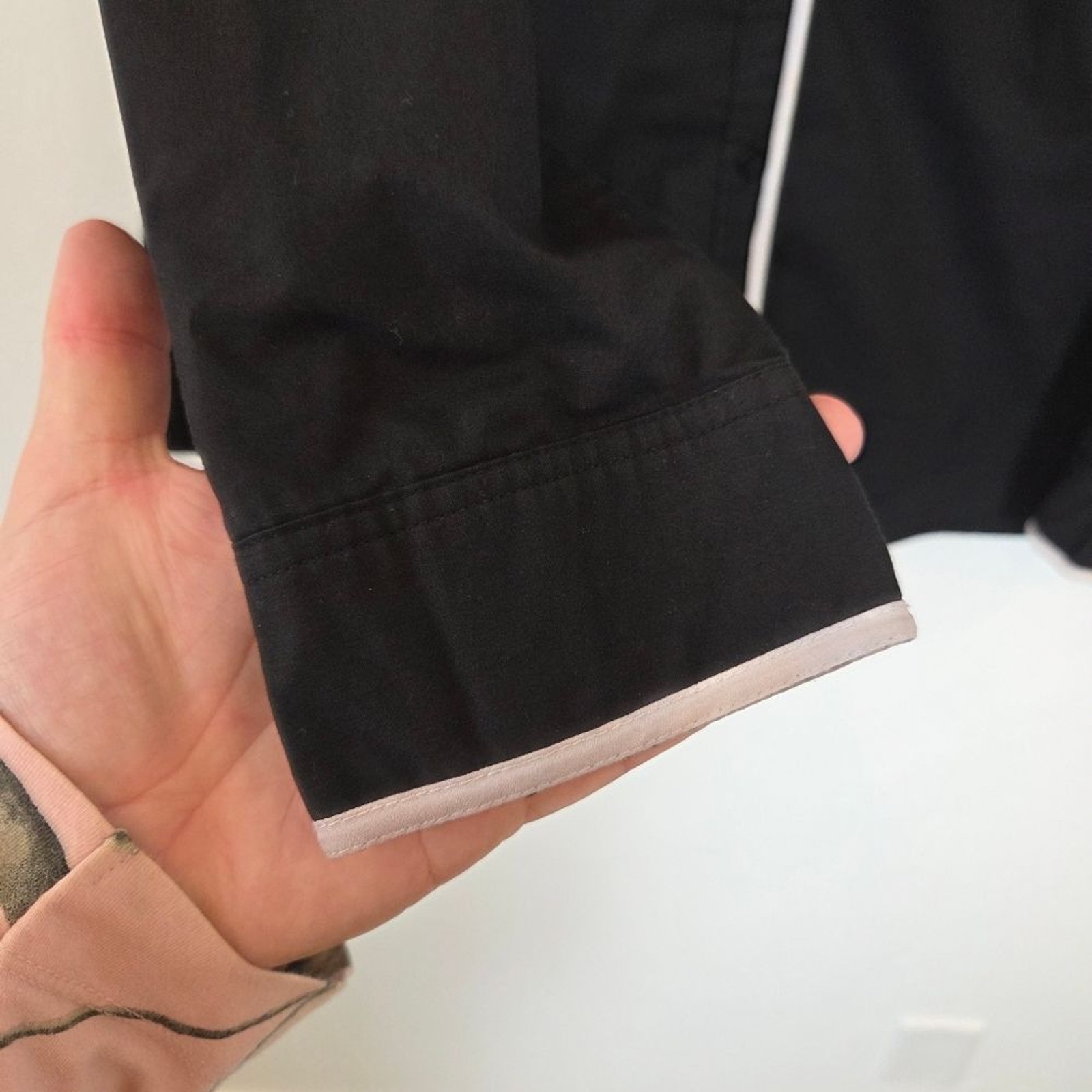 Covington Essentials Black Button Blouse Top Offi… - image 9