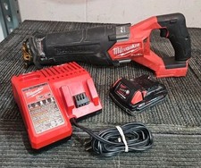 Milwaukee Tools 2821-20 18V Sawzall Reciprocating Saw 1.5Ah Battery Charger