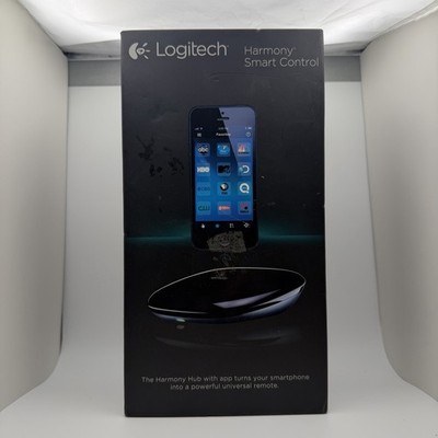 Logitech Harmony Smart Control Smart Remote w/ Hub, Black, Wireless