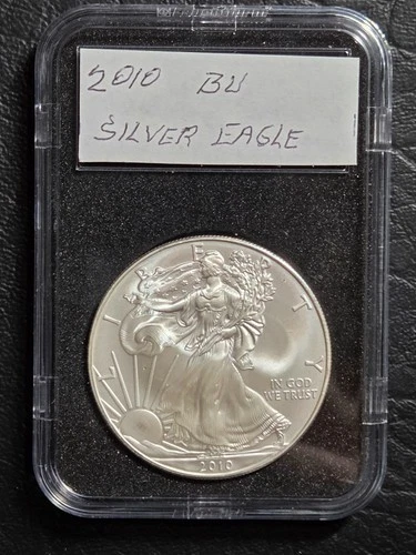 2010 BU $1.00 American Eagle  Silver Dollar