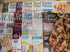 Lot Of 12 Taste Of Home Magazines Feb/Mar 2020 To Dec/Jan 2024
