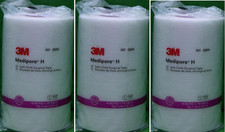3M Medipore H Soft Cloth Surgical Tape - 4" Wide by 10 Yards 3 Rolls 