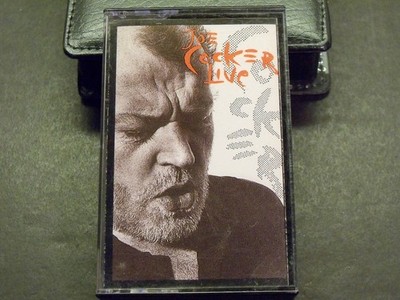 Joe Cocker Live Cassette Tape Play Tested