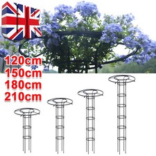 Garden Vertical Umbrella Trellis Tower Frame Plant Climbing Support Frame
