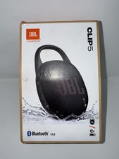 JBL Clip 5 Speaker Wireless Portable Bluetooth Speaker System - Black