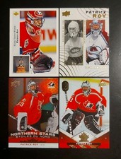 2025-26 TIM HORTONS TEAM CANADA + PATRICK ROY  LOT OF 4  VARIOUS YEARS 
